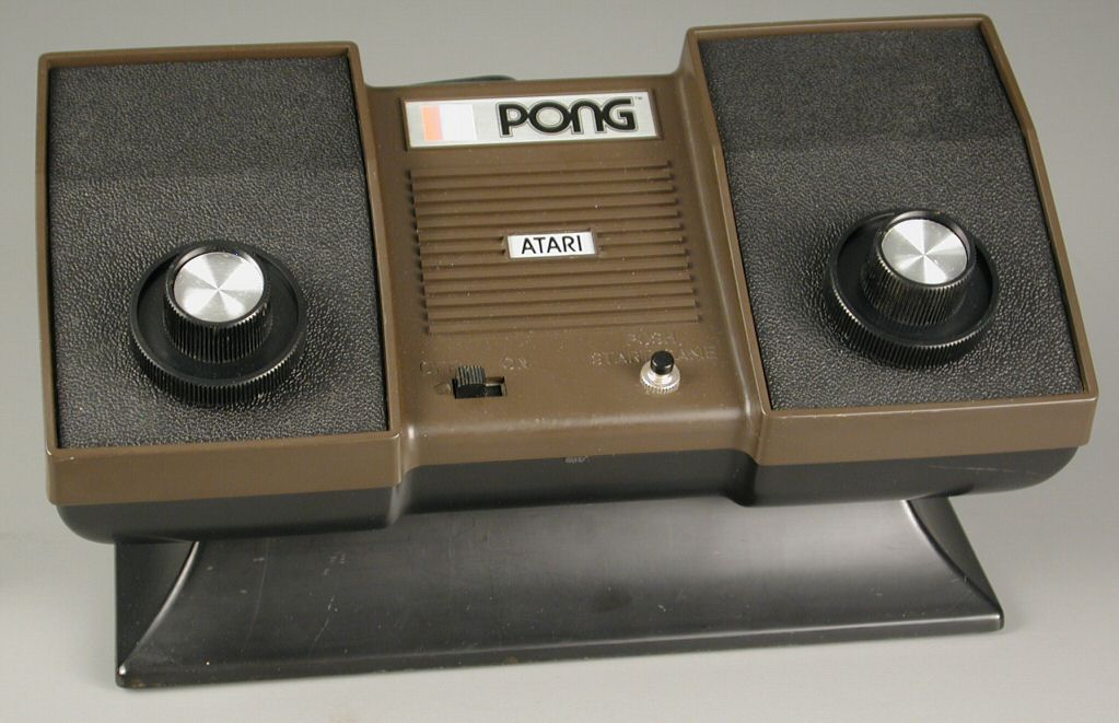 pong video game console